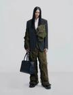 SANDQVIST Leather Bowling Bag Bags Top Handle Bags Black SANDQVIST