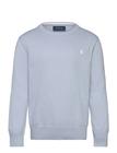 Ralph Lauren Kids Cotton Crewneck Sweater - Navy - 124-131