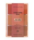 REVOLUTION Everything Base Face Icon Complexion Palette Meikkipaletti 5 g Dark