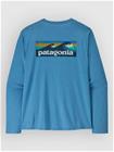 Patagonia Cap Cool Daily - Boardshort Logo Longsleeve shore blue / light xdye Miehet