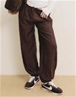 Nelly - Ruskea - Soft Puff Pants