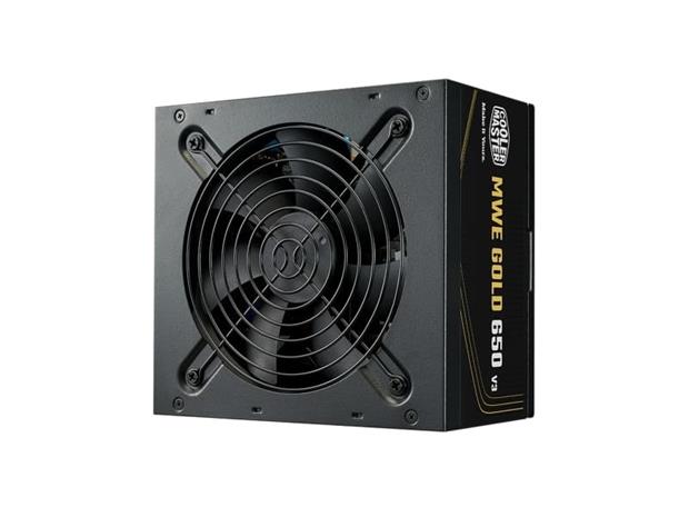 Cooler Master MWE Gold V3 650W -virtalähde, 80 Plus Gold