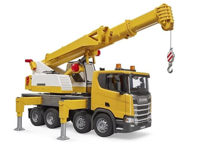 Bruder Scania Super 560R Liebherr Crane truck L&S module