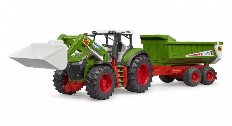 Bruder Roadmax tractor with frontloader and tippin