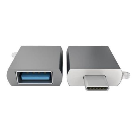 Satechi USB-C â€“ USB-A -adapteri, Harmaa