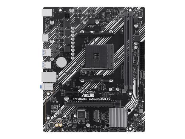 ASUS PRIME A520M-R Emolevy - AMD A520 - AMD AM4 socket - DDR4 RAM - Micro-ATX