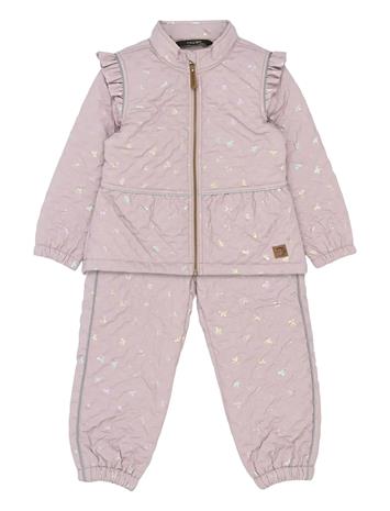 mikk-line Thermal+ Frill Set Aop - Multi/patterned - 134