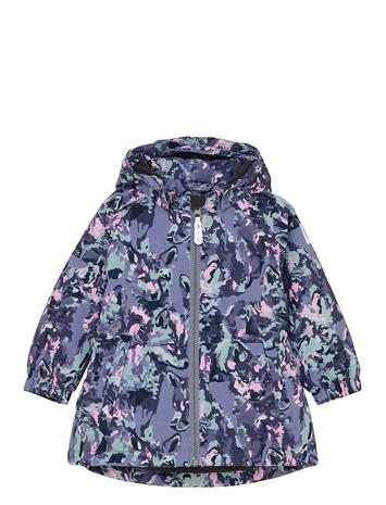 Color Kids Baby Jacket - Aop - Purple - 110