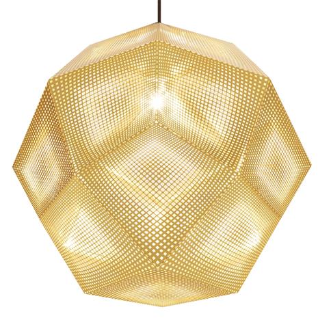 Tom Dixon Etch-kattovalaisin 50 cm Messinki