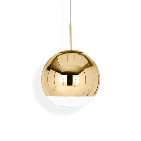 Tom Dixon Mirror Ball -riippuvalaisin LED ä˜ 40 cm Gold