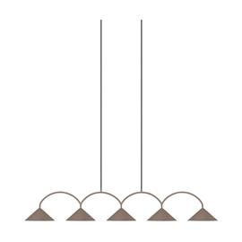 Globen Lighting Curve riippuvalaisin 5 Mocha