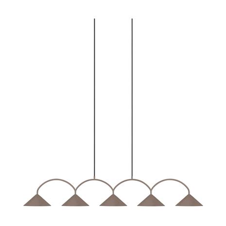 Globen Lighting Curve riippuvalaisin 5 Mocha