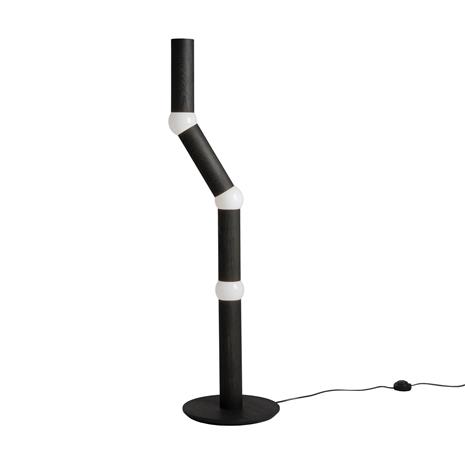 Oblure Lightbone lattiavalaisin 124,3 cm Black oak – kuva 4/5