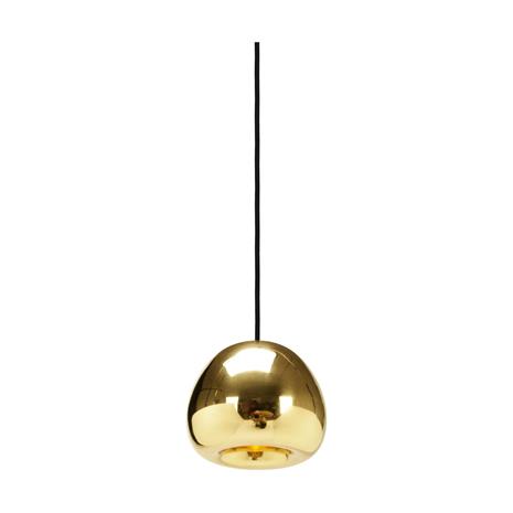 Tom Dixon Void-riippuvalaisin mini LED ä˜15,5 cm Messinki