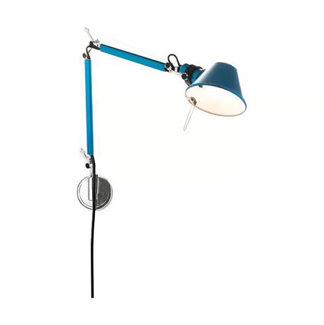 Artemide Tolomeo Micro seinävalaisin - Anodized blue