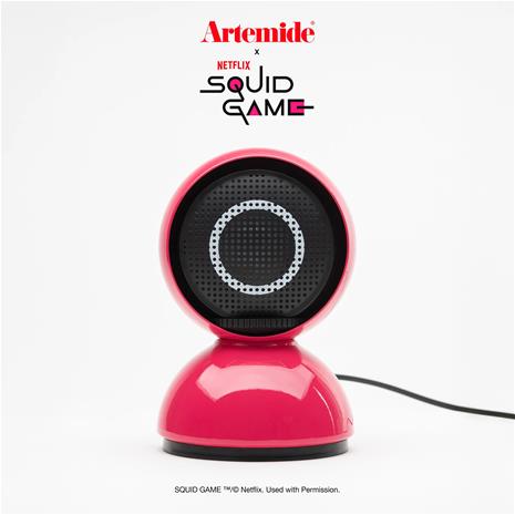 Artemide Eclisse x Squid Game pöytävalaisin Special Edition Guard pink