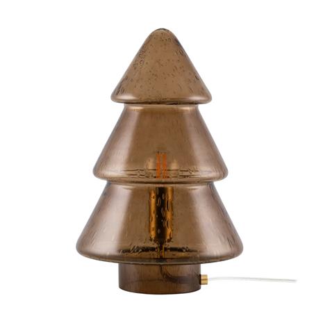 Globen Lighting Gran Pöytävalaisin 20 Cm - Jouluvalaistus Lasi Ruskea - 626206