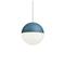 FLOS - String Light Sphere 22m Sininen Soft Touch Dim – kuva 2