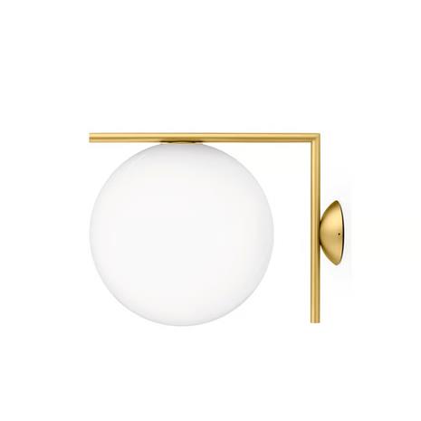 Flos IC Lights C/W1 Katto/Seinävalaisin, Messinki – kuva 4/6