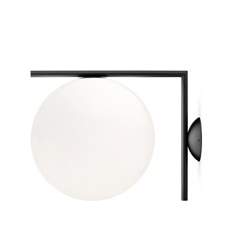 Flos IC Lights Ceiling/Wall 2, Black