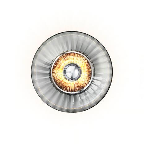 Design By Us - New Wave Optic Seinävalaisin Smoke
