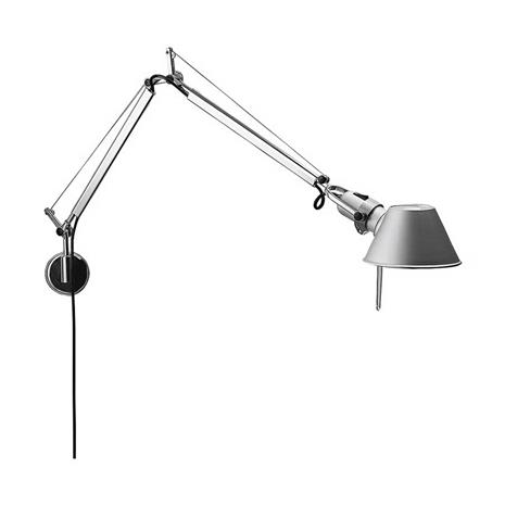 Artemide Tolomeo Mini seinävalaisin - Aluminium
