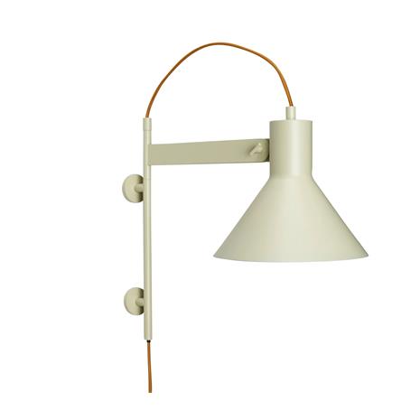 Hä¼bsch - Studio Wall Lamp Beige/Orange
