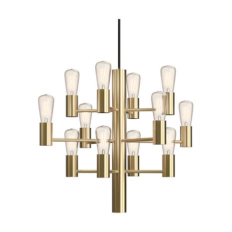 Herstal - Manola Mini 12 Kattokruunu Satin Messinki