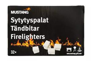 Sytytyspala 32 kpl Mustang valkoinen