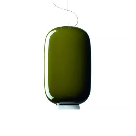 Foscarini Chouchin 2 riippuvalaisin Vihreä – kuva 1/2