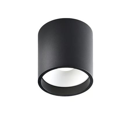 Light-Point Solo Round spotlight Black/white, 3000 kelviniä