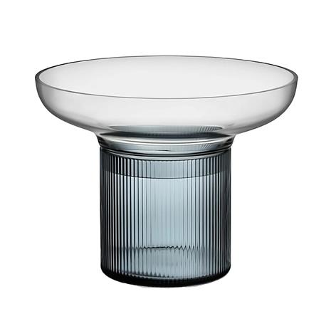 Orrefors Ensemble maljakko 15 cm, sininen/harmaa