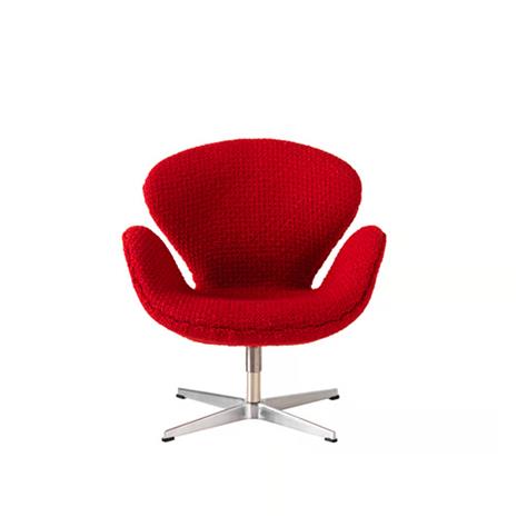 Fritz Hansen Svanen miniature Punainen