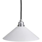 Frama Cone Riippuvalaisin 25 Cm - Riippuvalaisimet Jauhemaalattu Alumiini Valkoinen - 92830