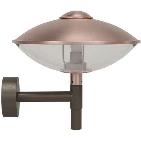 Fritz Hansen - HL410 Ulkona Seinävalaisin Copper/Clear – kuva 3/5