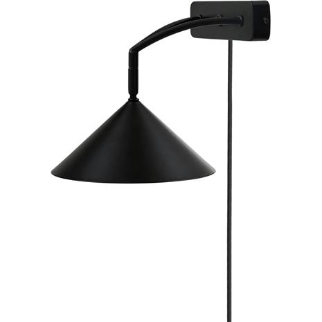 Globen Lighting - Curve Seinävalaisin Black