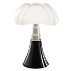 Martinelli Luce Pipistrello Large Pöytävalaisin Musta - Pöytävalaisimet Ruostumaton Teräs Glossy Black - 620/NE