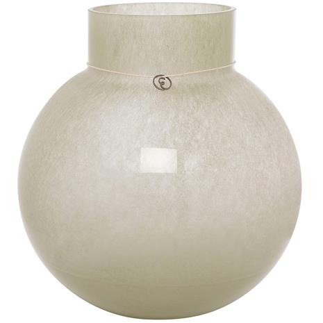 ERNST Glasvas Rund D24 H25 Vit Vaasi 25 Cm - Maljakot Lasi Vihreä - 364351
