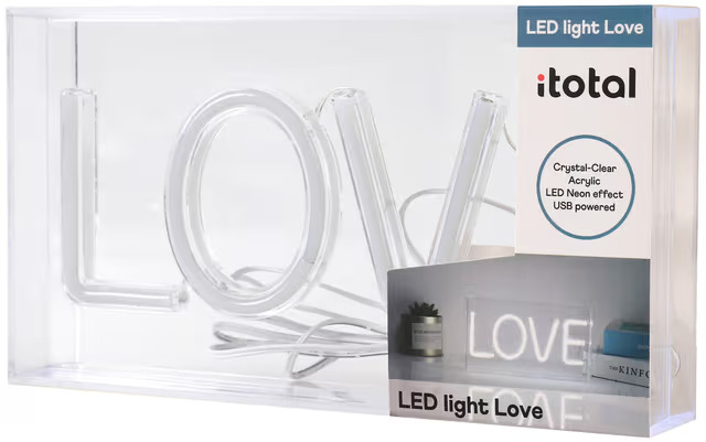 iTotal LED valaisin (Love)