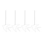Cooee Design Easter Deco -lintu pääsiäiskoriste 4-pakkaus White