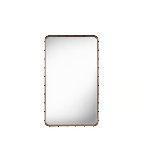 Gubi Adnet suorakulmainen peili Brown, medium – kuva 8/8