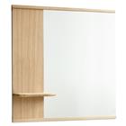 MOEBE Peili Hyllyllä 70x72 Cm - Seinäpeilit Tammi - MWAS70O