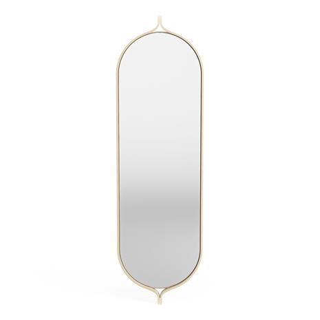 Swedese Comma Mirror Oval Ash Nature