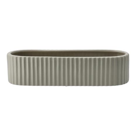 DBKD Stripe adventtikynttilänjalka 30 cm Sandy mole