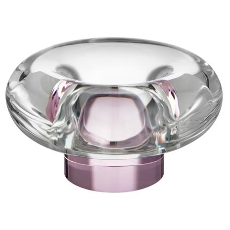 Kosta Boda - Orion Kynttilälyhty 6,3 cm Vaaleanpunainen