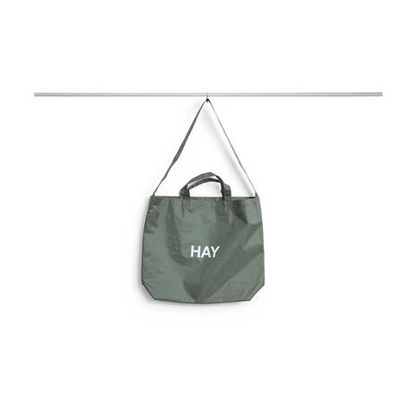 HAY Grid Crossover Bag laukku medium Tummanvihreä