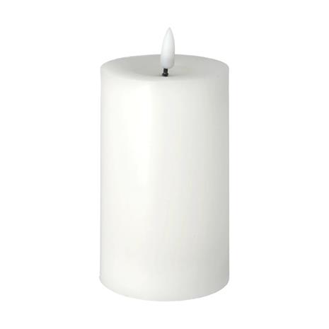 Scandi Essentials Bright Melt LED-pöytäkynttilä 15 cm Valkoinen