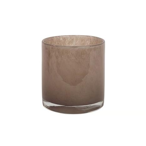 Olsson & Jensen Nilla kynttilälyhty 12 cm Ruskeanharmaa