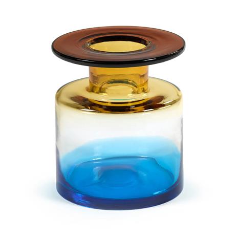 Serax Wind & Fire -maljakko 22 cm Blue-amber