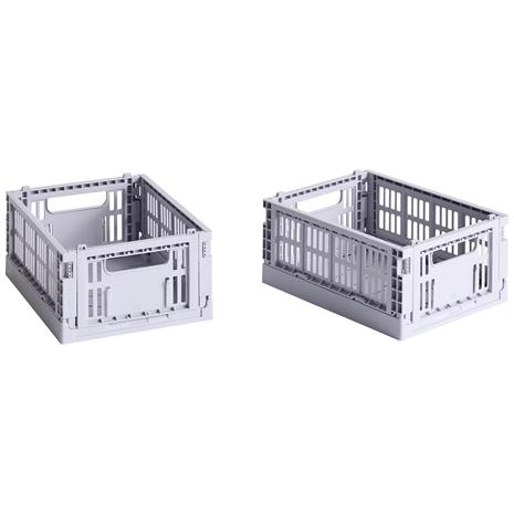 HAY - Set of 2 Colour Crate Mini - Lavender